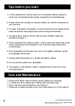 Preview for 3 page of Living & Co Takiwira Instruction Manual