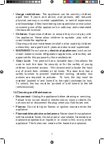 Preview for 7 page of Living & Co TWL-CF418L User Manual