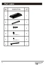 Предварительный просмотр 4 страницы Living & Co Verona Bar Setting Instruction Manual