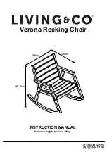 Living & Co Verona Rocking Chair Instruction Manual предпросмотр