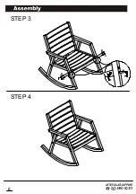 Preview for 7 page of Living & Co Verona Rocking Chair Instruction Manual