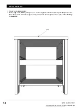 Preview for 14 page of Living & Co Waipoua Bedside Table Instruction Manual