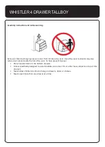 Preview for 3 page of Living & Co WHISTLER 4 DRAWER TALLBOY Assembly Instructions Manual