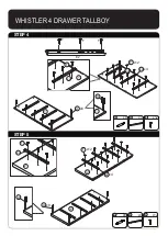 Preview for 8 page of Living & Co WHISTLER 4 DRAWER TALLBOY Assembly Instructions Manual