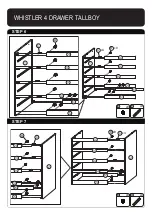 Preview for 9 page of Living & Co WHISTLER 4 DRAWER TALLBOY Assembly Instructions Manual