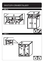 Preview for 11 page of Living & Co WHISTLER 4 DRAWER TALLBOY Assembly Instructions Manual