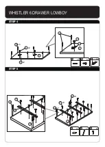 Preview for 8 page of Living & Co Whistler Lowboy 6 Drawer Manual