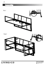 Preview for 9 page of Living & Co Wicker Catalunya Low Dining Setting Instruction Manual