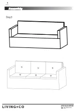 Preview for 10 page of Living & Co Wicker Catalunya Low Dining Setting Instruction Manual