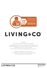 Preview for 12 page of Living & Co Wicker Catalunya Low Dining Setting Instruction Manual