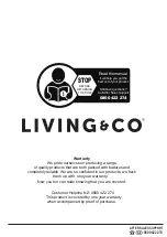 Предварительный просмотр 8 страницы Living & Co WICKER EGG CHAIR Instruction Manual