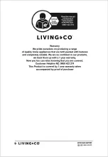 Предварительный просмотр 10 страницы Living & Co YJ-701A Instruction Manual