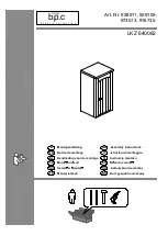 living b.p.c Bonprix 928911 Assembly Instructions Manual предпросмотр