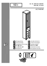 Предварительный просмотр 1 страницы living b.p.c Bonprix 929188 Assembly Instructions Manual