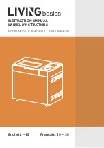 LIVING BASICS BM1352-UL Instruction Manual preview