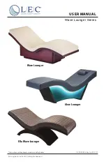 Предварительный просмотр 1 страницы Living Earth Crafts Ella Wave Lounger User Manual