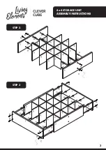 Предварительный просмотр 3 страницы LIVING ELEMENTS Clever Cube 468968 Assembly Instructions