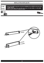 Предварительный просмотр 7 страницы Living Essentials Daisy Jewelry Cabinet BMSWWH0116 Assembly Instruction Manual