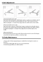 Preview for 9 page of Living Essentials ETMGY0139 User Manual