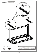 Предварительный просмотр 5 страницы Living Essentials Jefferson SDMBK0347 Instruction Manual