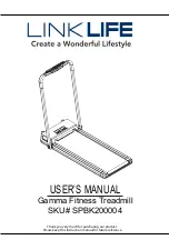 Living Essentials LINKLIFE Gamma Fitness User Manual preview