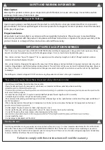 Preview for 3 page of Living Essentials Oakland 73 Assembly Instruction Manual