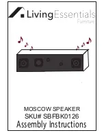 Предварительный просмотр 1 страницы Living Essentials SBFBK0126 Assembly Instructions