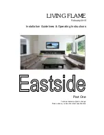 Living Flame Eastside Euro Installation Manuallines preview