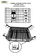 Living Spaces 19CT039-13791A Assembly Instruction предпросмотр