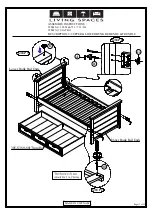 Предварительный просмотр 11 страницы Living Spaces 243554 Assembly Instructions Manual