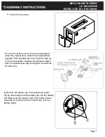 Предварительный просмотр 7 страницы Living Spaces 282562 Owner'S Manual