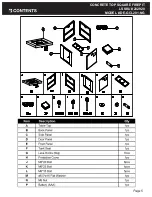 Предварительный просмотр 5 страницы Living Spaces 282920 Owner'S Manual