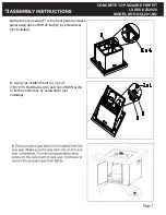 Предварительный просмотр 7 страницы Living Spaces 282920 Owner'S Manual