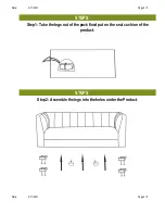 Предварительный просмотр 4 страницы Living Spaces 288288 Assembly Instructions