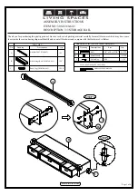 Предварительный просмотр 2 страницы Living Spaces 3/3 STORAGE RAIL & 3/3 METAL ROD BED & 3/3 SLAT ROLL Assembly Instructions