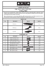 Предварительный просмотр 1 страницы Living Spaces 305-P139240 Assembly Instructions