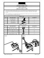 Living Spaces 305-P140260 Assembly Instruction предпросмотр