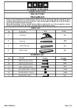 Living Spaces 305-P156400 Assembly Instructions предпросмотр