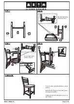 Предварительный просмотр 2 страницы Living Spaces 305-P156502 Assembly Instructions