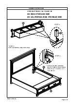 Предварительный просмотр 2 страницы Living Spaces 305-P158180 Assembly Instructions