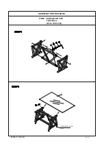 Предварительный просмотр 2 страницы Living Spaces 305-P202240 Assembly Instructions