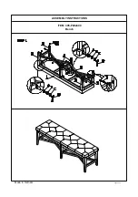 Предварительный просмотр 2 страницы Living Spaces 305-P202400 Assembly Instructions