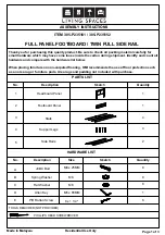 Living Spaces 305-P235161 Assembly Instructions предпросмотр