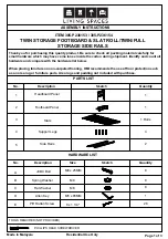 Living Spaces 305-P236153 Assembly Instructions предпросмотр