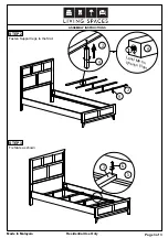 Предварительный просмотр 3 страницы Living Spaces 305-P241151 Assembly Instructions