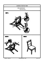 Предварительный просмотр 2 страницы Living Spaces 305-P279270 Assembly Instructions