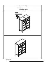 Предварительный просмотр 2 страницы Living Spaces 305-S260-040 Assembly Instructions