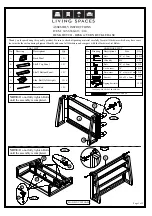 Предварительный просмотр 1 страницы Living Spaces 305-S360-413 Assembly Instructions