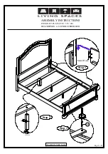 Предварительный просмотр 2 страницы Living Spaces 305-S362-532 Assembly Instructions