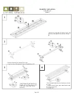 Предварительный просмотр 2 страницы Living Spaces 53004612 Assembly Instructions